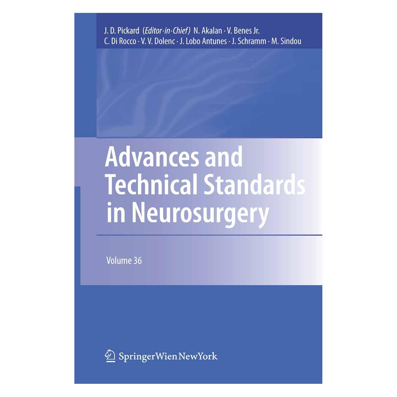 Springer Advances and Technical Standards in Neurosurgery (Englisch, Hardcover) (9783709101780)