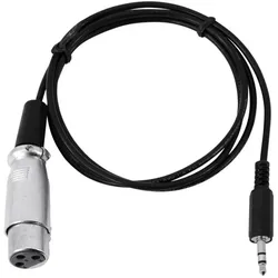 EUROLITE DMX-Adapter OUT Klinke 3,5/XLR 1m