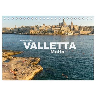 Valletta - Malta (Tischkalender 2026 DIN A5 quer), CALVENDO Monatskalender