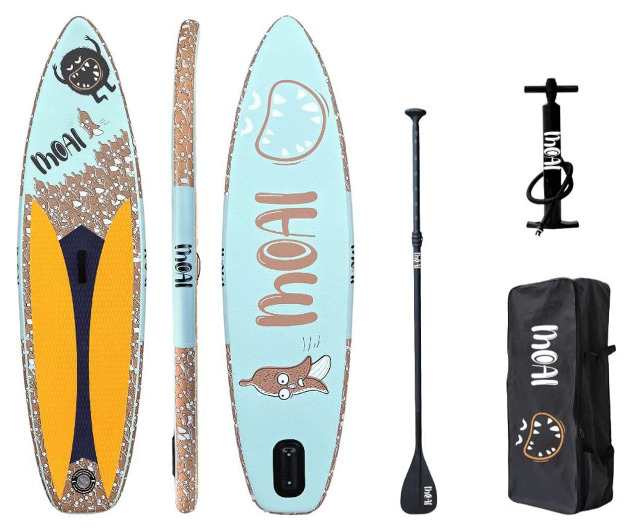 SUP-Board für Kinder 8'2", aufblasbar, 15 PSI, Allround, Komplettset