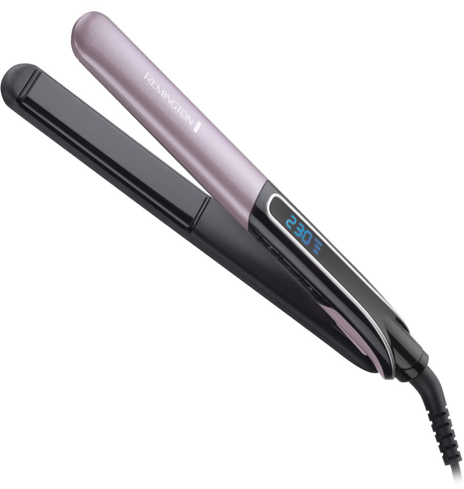 Remington S6700 Sleek & Curl Expert Haarglätter (Schwarz, Violett)