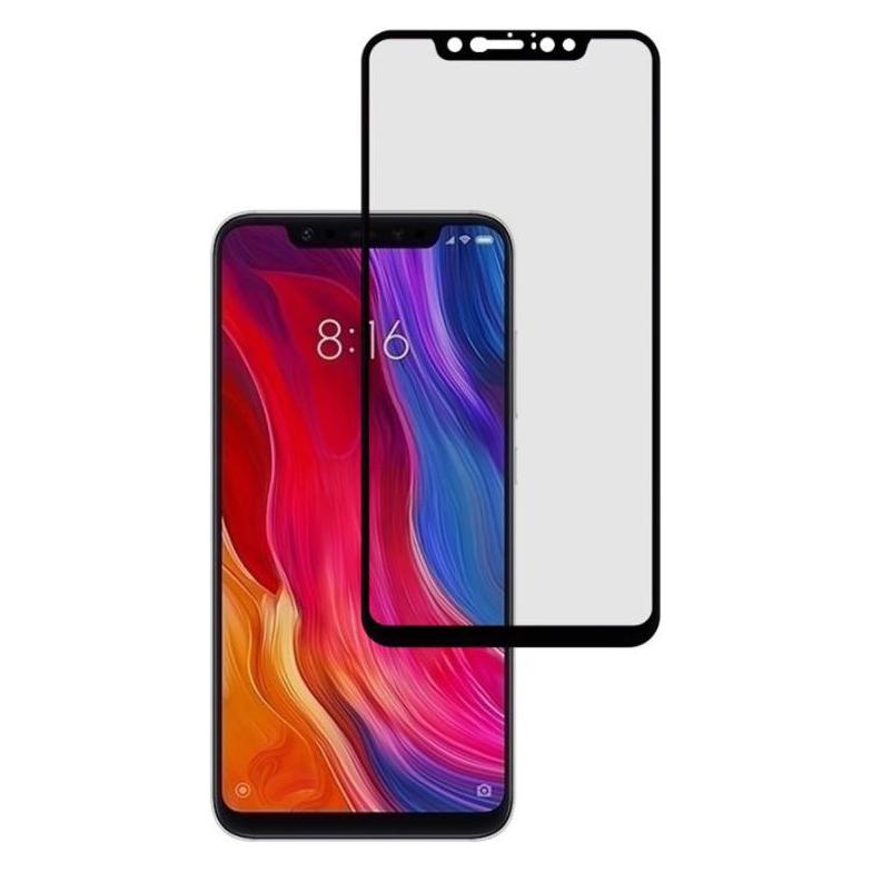 Tellur Tempered Glass 2.5D Full Glue for Xiaomi Mi 8 PRO black (Xiaomi Mi 8 Pro) (TLL145415)