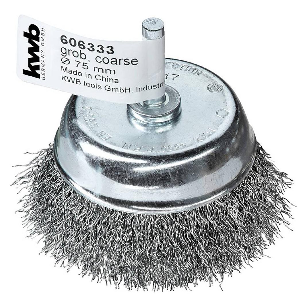 kwb Topfbuerste Grob 75 Mm Ang. (606333)