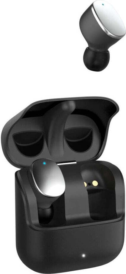 Hama Spirit Pure Bluetooth-oordopjes met microfoon en oplaadcase, zwart