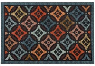 "Mohawk Home Clementine Basket Multi 1'11"" X 2'11"" Door Mat - 1'11"" x 2'11"""