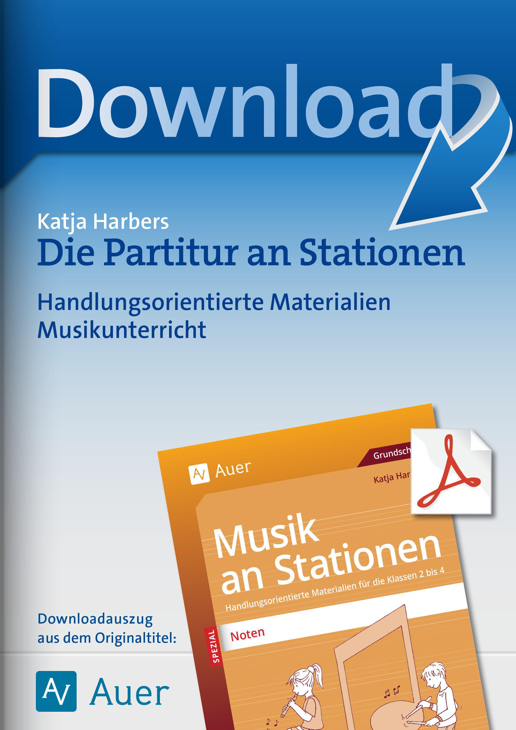 Auer Verlag Die Partitur an Stationen