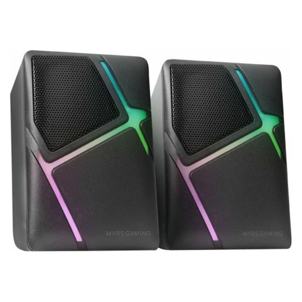 Mars Gaming Enceintes Bluetooth MS-H RGB (Noir) (41296427)