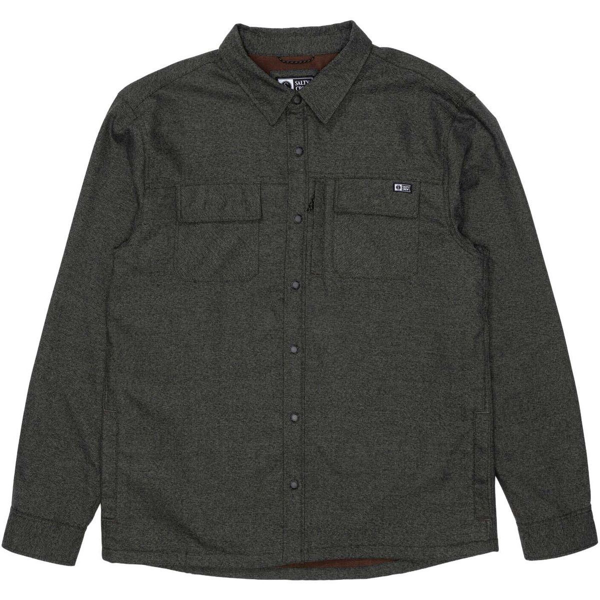 Salty Crew Fathom LS Tech Shacket agave (AGA) L 20935102-AGA-L