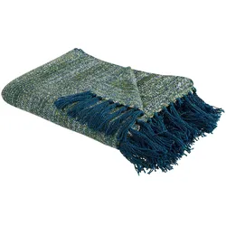 DECKE Blaugrün Paire 130/170 cm