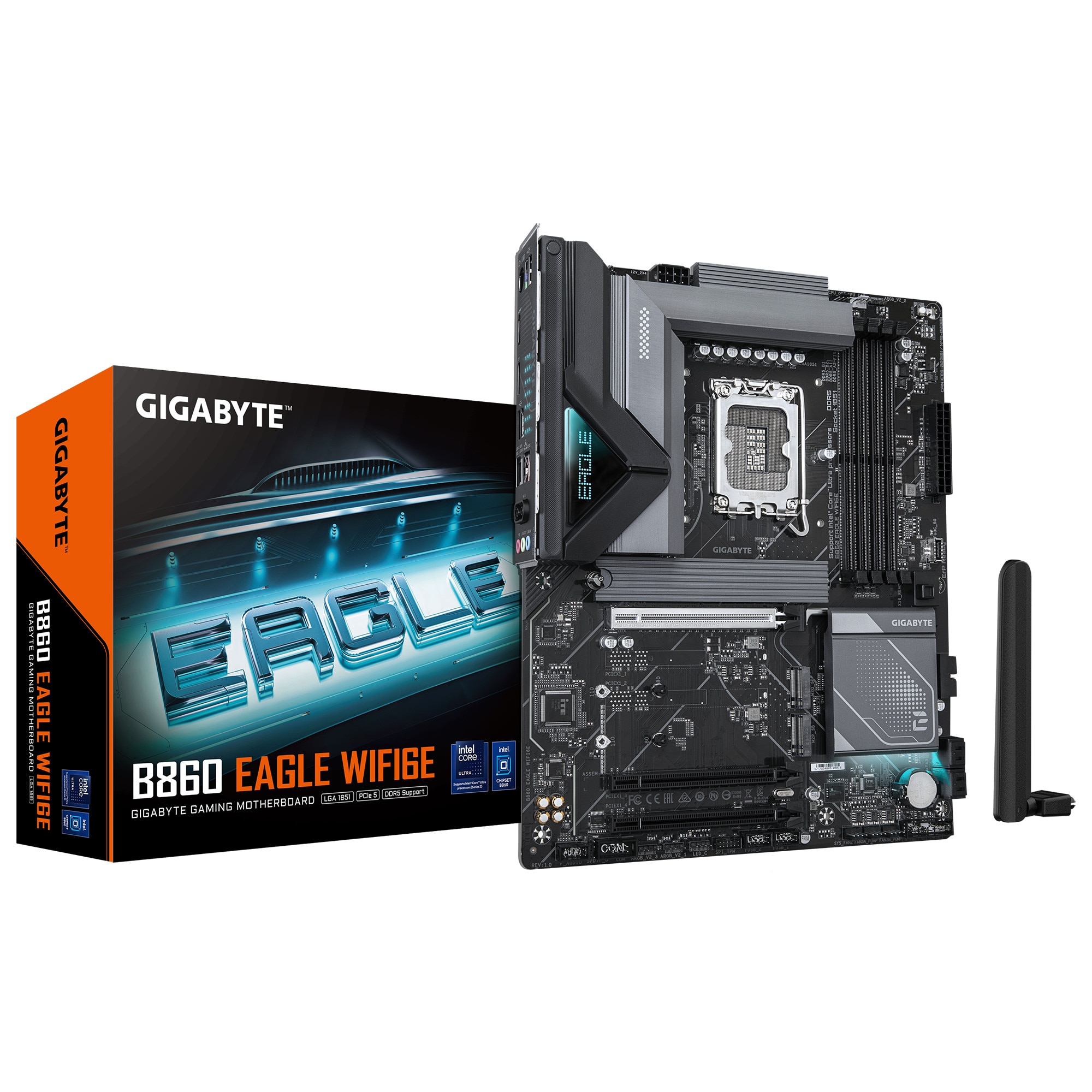 GIGABYTE B860 EAGLE WIFI6E ATX Mainboard - Sockel 1851