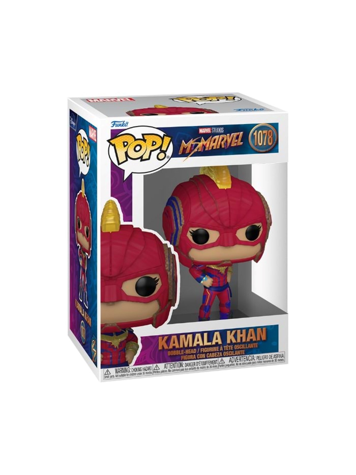 Funko! - POP Vinyl Ms Marvel Kamala Khan - Figur