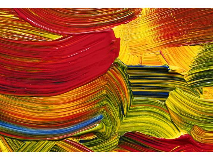Fototapete PAPERMOON Abstrakt Farben , bunt, B:5m L:2,8m, Vlies, Tapeten, Fototapete
