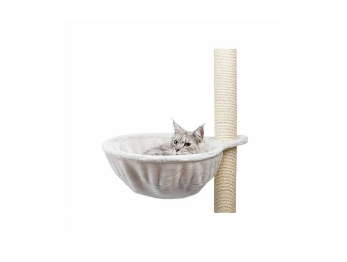 Kratzbaum TRIXIE Trixie Kuschelsack XL Plüsch, Ø 45 cm , beige (hellgrau), B:45cm H:45cm, Metall, Plüsch, Kratzbäume, Kratzbaum