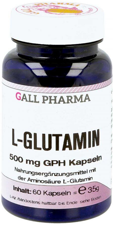 L-glutamin 500 mg Kapseln