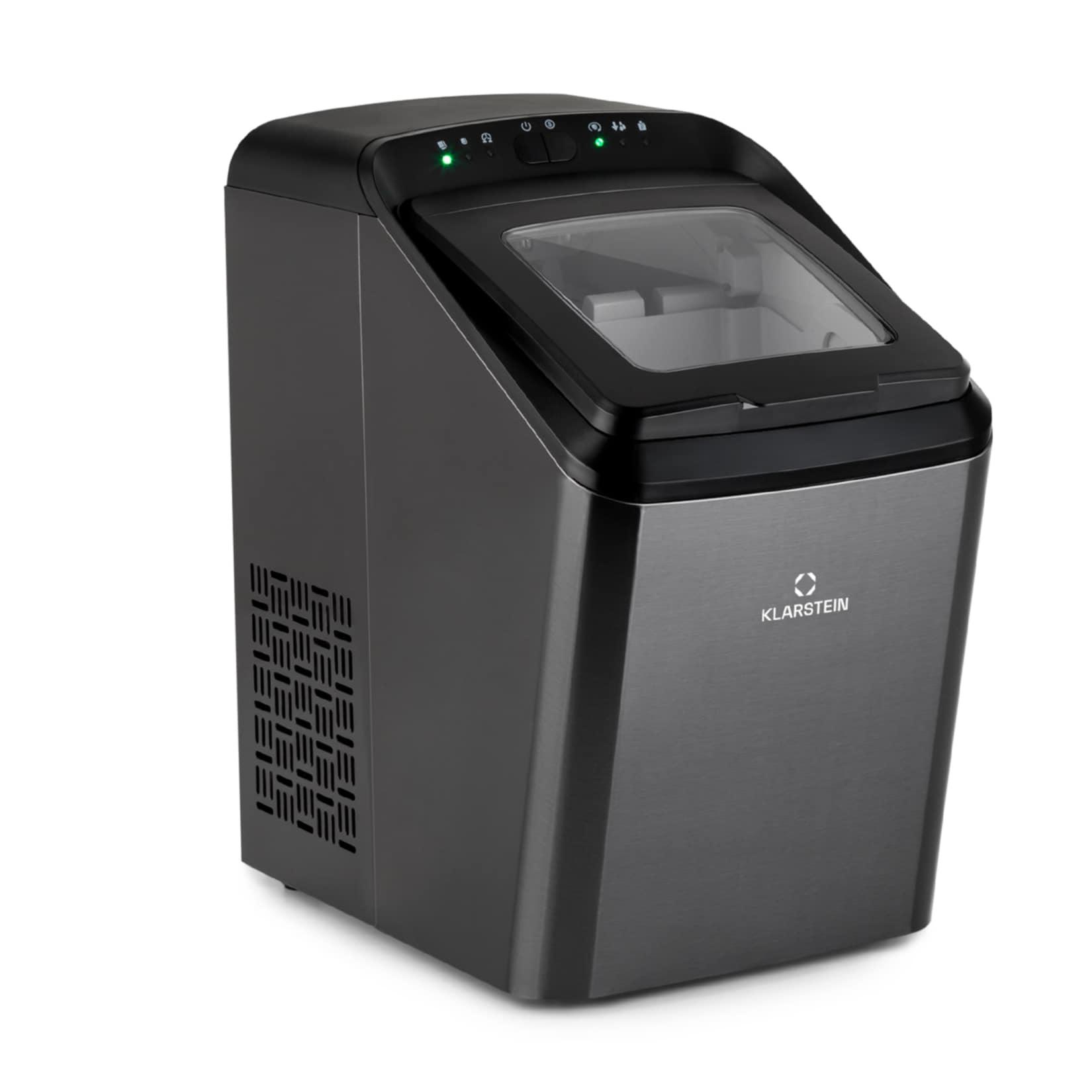 Partytime Eiswürfelmaschine Klareis 15kg/24h Edelstahl