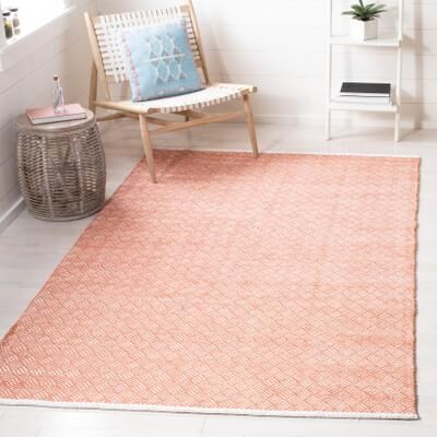 SAFAVIEH Handmade Boston Tilla Coastal Cotton Rug