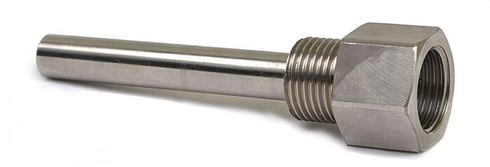 Danfoss Tauchhülse 100 mm, Edelstahl 087B1192 für Tauchfühler ESMB-12