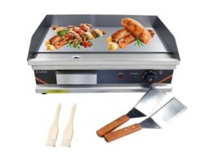 Plancha électrique professionnelle inox 3000W DULNICE
