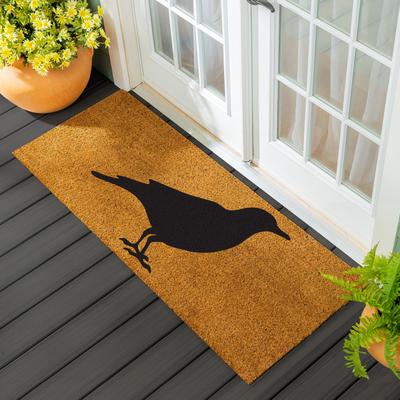 Evergreen Raven Coir Door Mat
