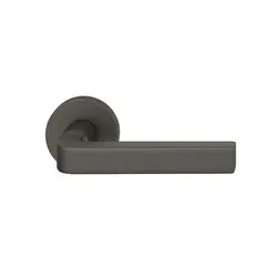 Drückerlochteil ASL® 10 1004, 8mm,dunkelbronzefarbig gestrahlt