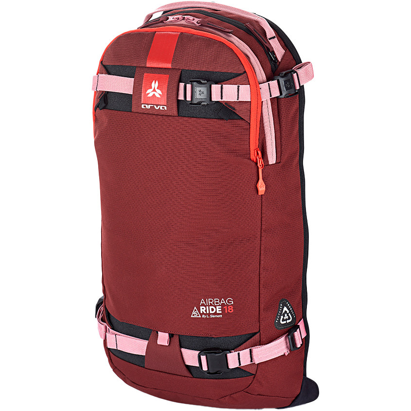 ARVA Airbag Ride 18 Switch Cover Additional Pocket burgundy