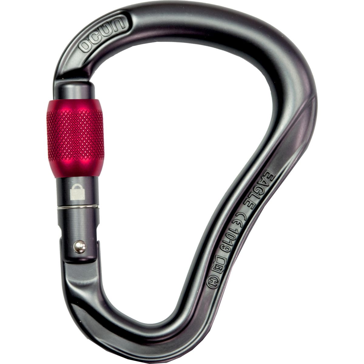 Ocun Eagle HMS Screw anthracite / red 04626
