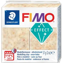 6x Fimo, Modelliermasse, Effect Soft Knete botanisches Gelb 57gr.