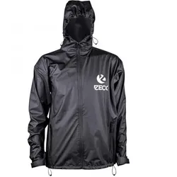 Zeck Rain Jacket Unisex, Black, S