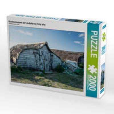 CALVENDO Puzzle Bootsschuppen auf Lindisfarne (Holy Isle) 2000 Teile Lege-Größe 90 x 67 cm Foto-Puzzle Bild von N N