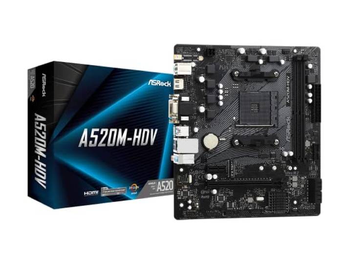 Asrock A520M-HDV socket AM4 Micro ATX