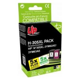 Print Druckerzubehör Uprint Uprint H-305XL BK/ CL HP 3YM62AE/ 3YM63AE (BK, CL) (3584770908102)