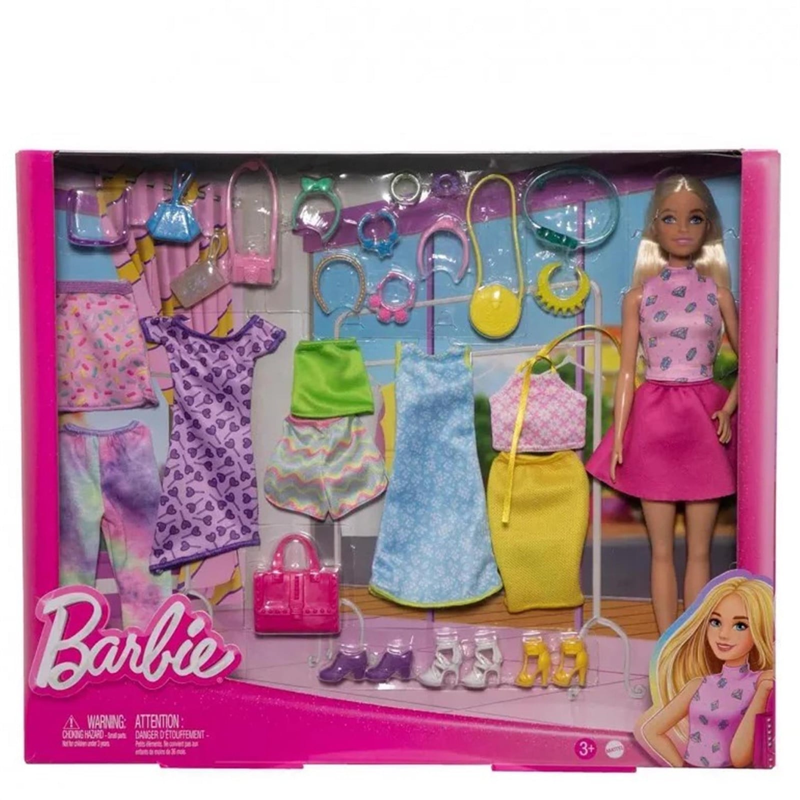 Barbie Fashionistas HKB07 Accessoire set voor poppen