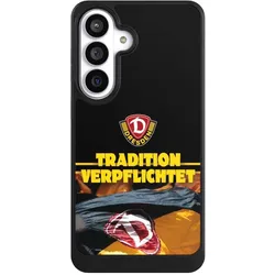 Nivocase Hülle für Samsung Galaxy S26+ Handyhülle NIVOcore Case Schwarz Fanartikel SG Dynamo Dresden SGD (Samsung Galaxy S26+), Smartphone Hülle, Schwarz