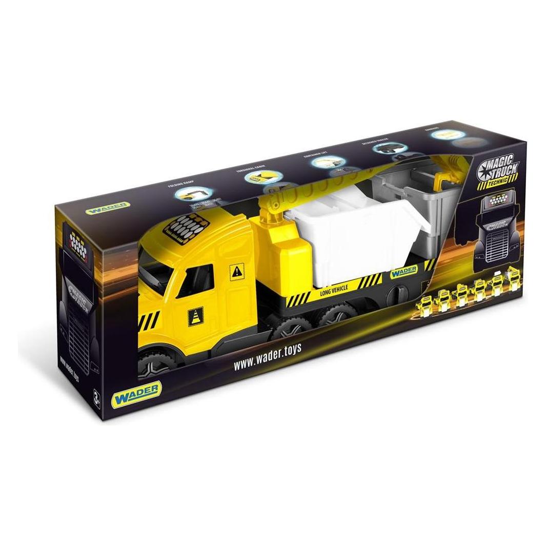 Wader Magic Truck Technic Abschleppwagen mit Containern (54139212)