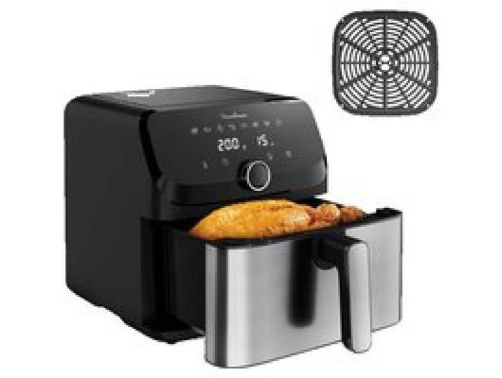 RECONDITIONNÉ Moulinex Easy Fry Mega Friteuse sans huile Très grande capacité de 7.5 L EZ855D20-RA