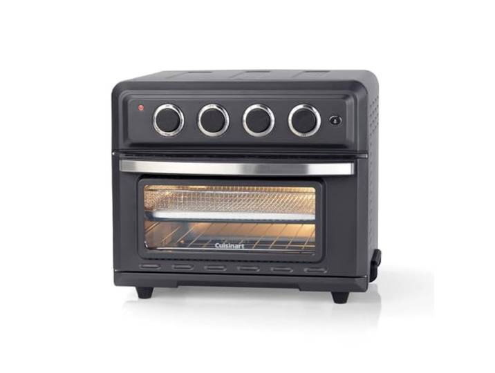 Cuisinart Air Fryer Mini-Ofen 7 in 1: Frittieren, Braten, Backen, Grillen, Toasties, Toasten & Warmhalten 2 Kochstufen, 17L großes Fassungsvermögen 30% schneller Energieeffizient