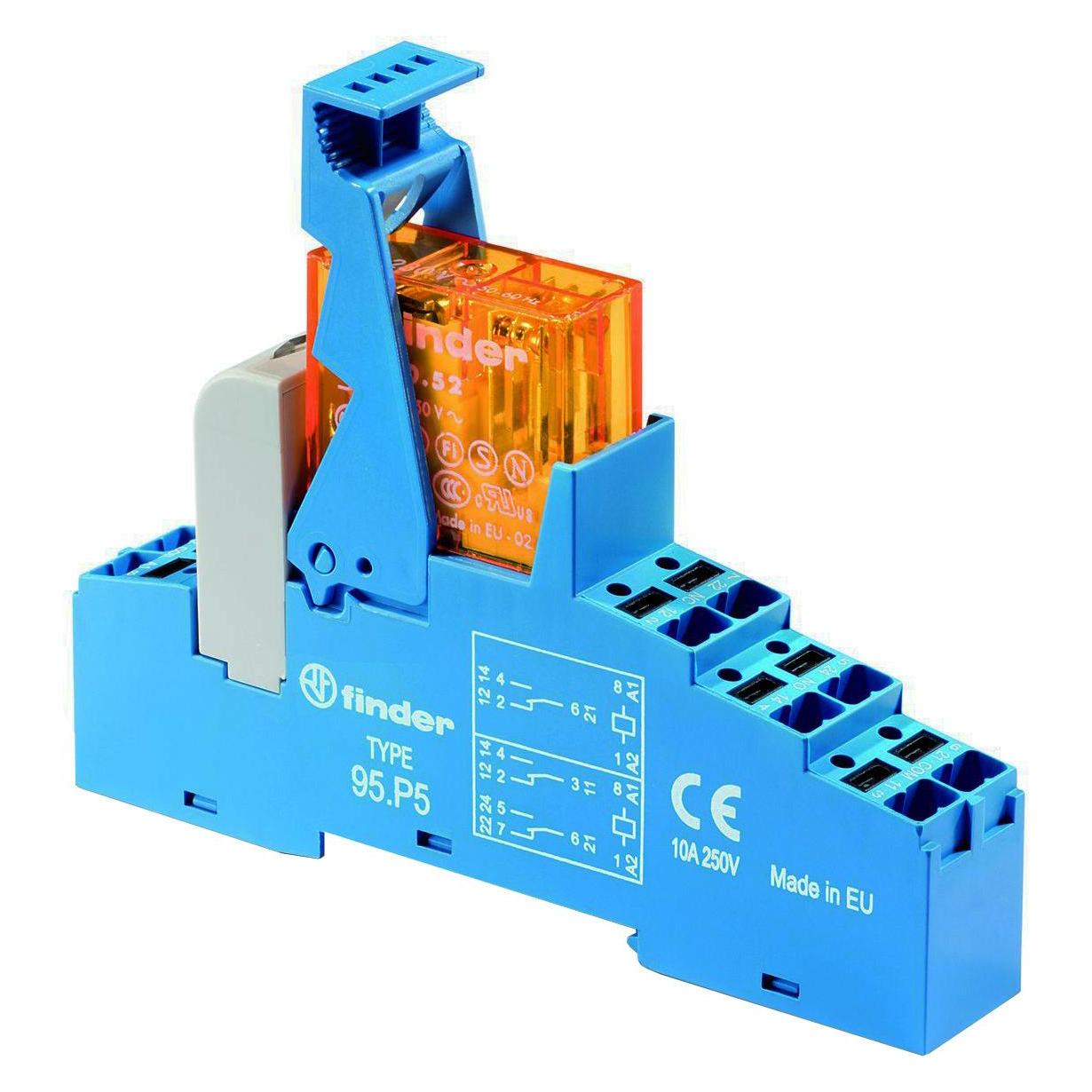 Finder Relay interface module push-in terminals (48.P5.8.024.0060SPA)