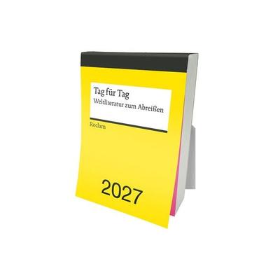 Tag für Tag. Weltliteratur zum Abreißen 2027