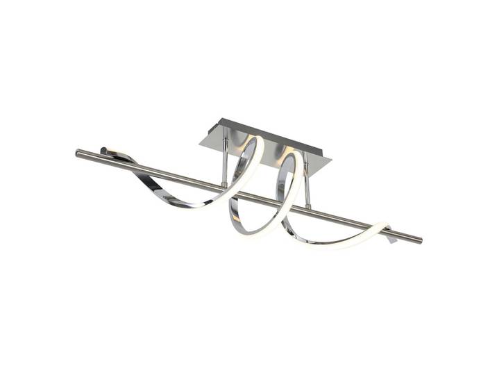 LED-Deckenleuchte Lina Chromfarben max. 20 Watt Deckenlampe