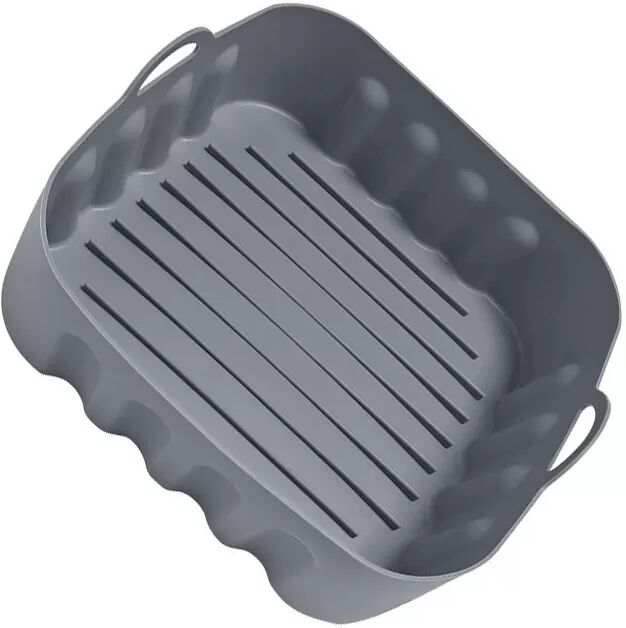 INF 3.5L Friteusenmatte - Silikon-Einsatz kompatibel mit Xiaomi MAFO1 Grau