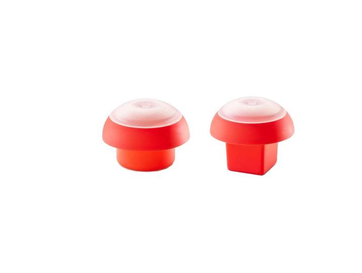 Lékué Lékué magnetron ei pocheerder, 2-delig Rood
