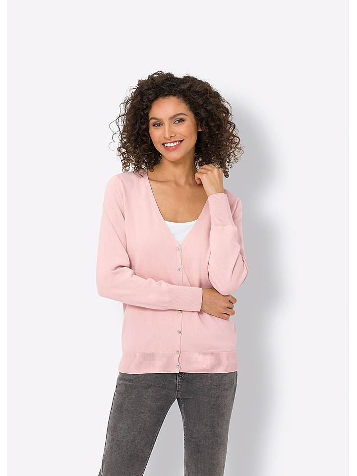 Heine Cardigan in Rosa - 46