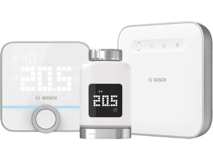 Bosch Slimme Radiatorknop + Slimme Kamerthermostaat + Smart Home Controller