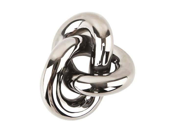 Cooee Design Décoration Knot Table Small Light Silver