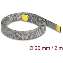 DELOCK Geflechtschlauch zur EMI Abschirmung 2 m x 20 mm