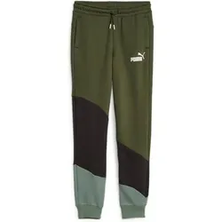 PUMA Kinder Hose POWER CAT Sweatpants, Größe 140 in Grau Grau