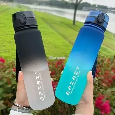 Friendly Fresh Finds Large Capacity Leak Proof Sports Water Bottle Portable, Durable, And Stylish Gym Fitness Jug For Outdoor Travel 750ml red