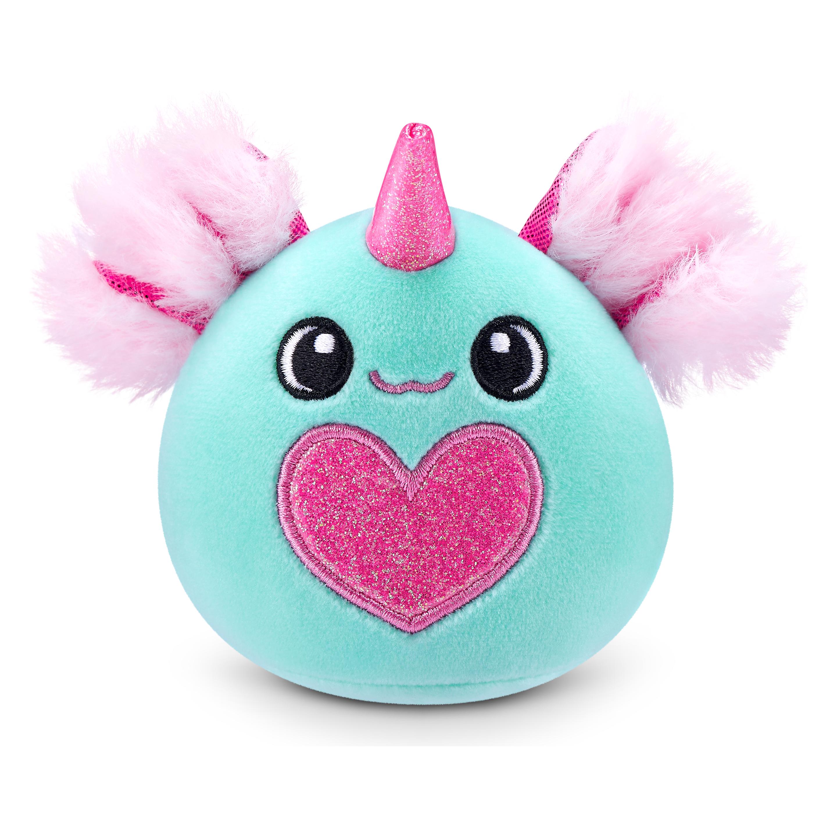 Zuru RAINBOCORNS-EGGZANIA-PLUSH SOFT MINI,S1,SHRINK WRAP,TQ,12PC (92111)