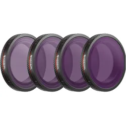 Freewell Osmo Nano Filters Bright Day - 4Pack, Action Cam Zubehör, Grau