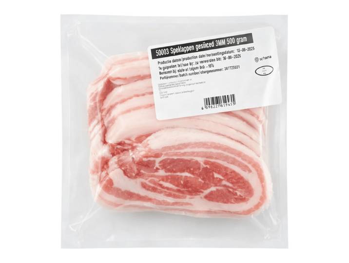 Spek in Plakjes 3 mm 500 g